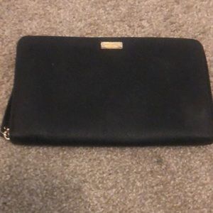 Kate Spade travel wallet, black